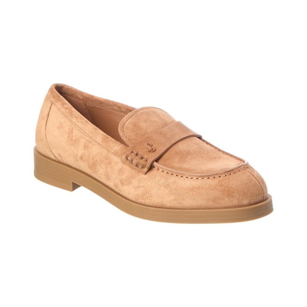 Jimmy Choo Ivy Suede Loafer, Brown